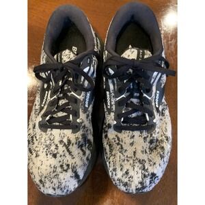 Brooks Men's Black & White Running Shoes
